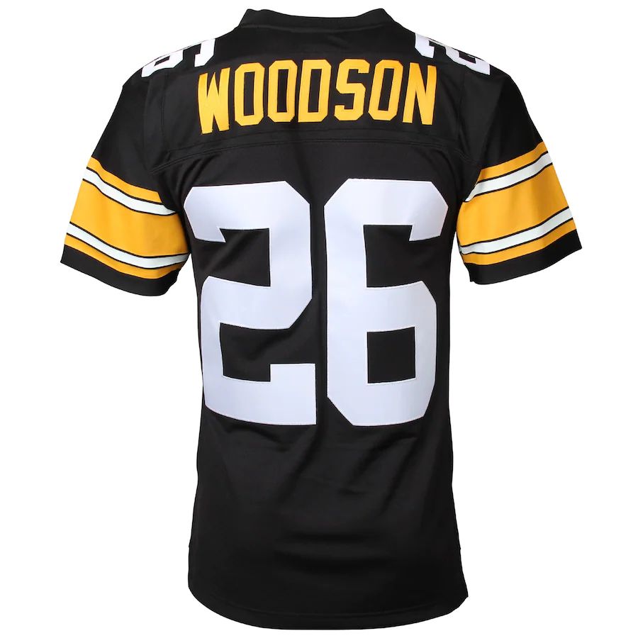 Custom #26 Black PIT Football Shirt Top