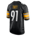 Custom #91 Black PIT Football Shirt Top