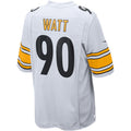 Custom #90 White PIT Football Shirt Top