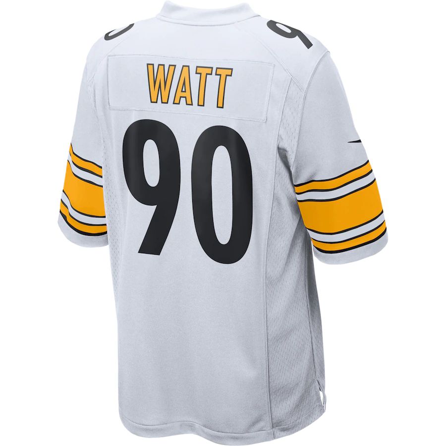 Custom #90 White PIT Football Shirt Top