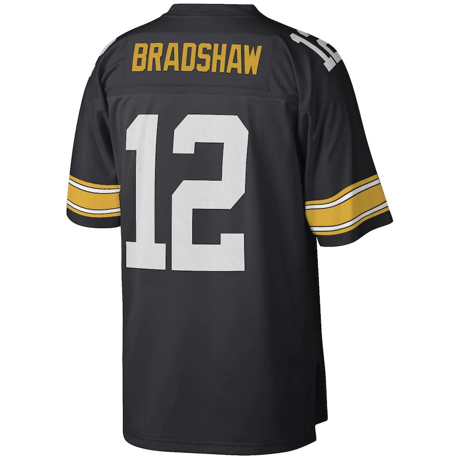 Custom #12 Black PIT Football Shirt Top