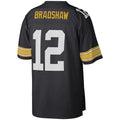 Custom #12 Black PIT Football Shirt Top