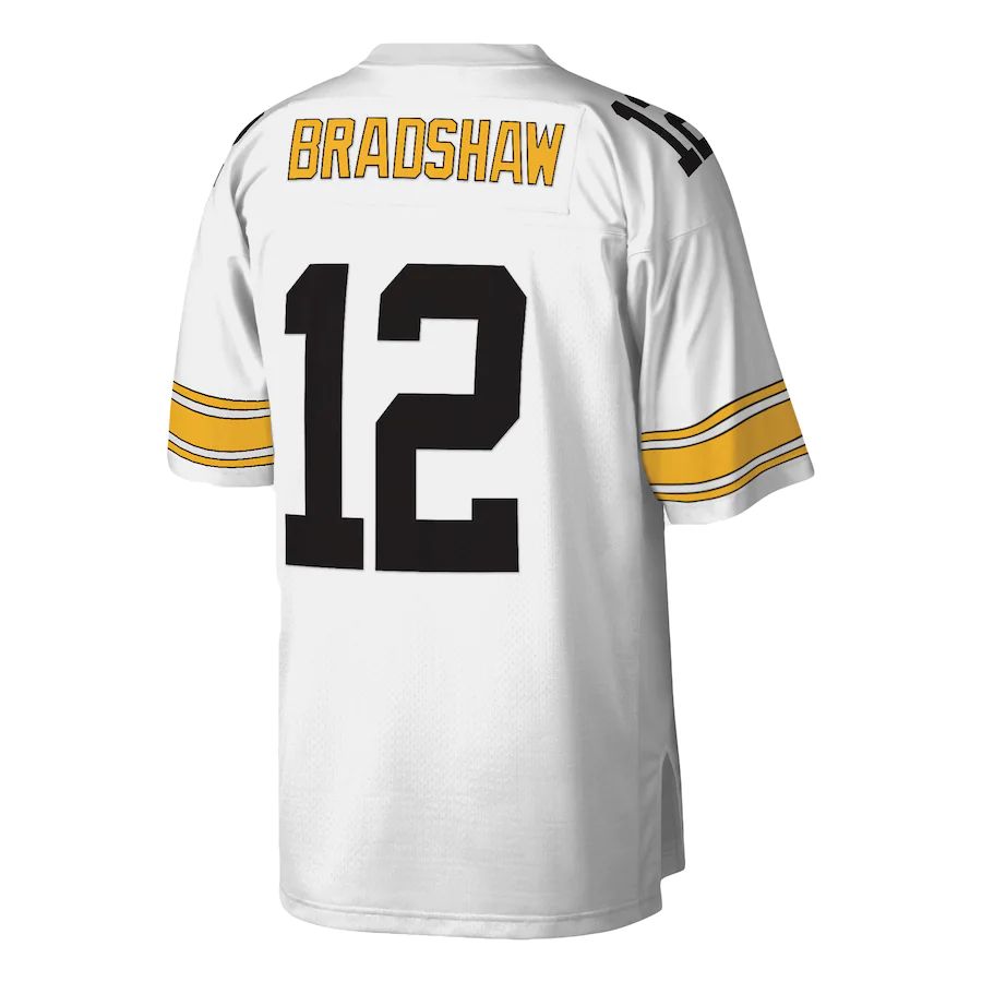 Custom #12 White PIT Football Shirt Top