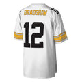 Custom #12 White PIT Football Shirt Top
