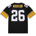 Custom #26 Black 1988 Throwback PIT Football Shirt Top