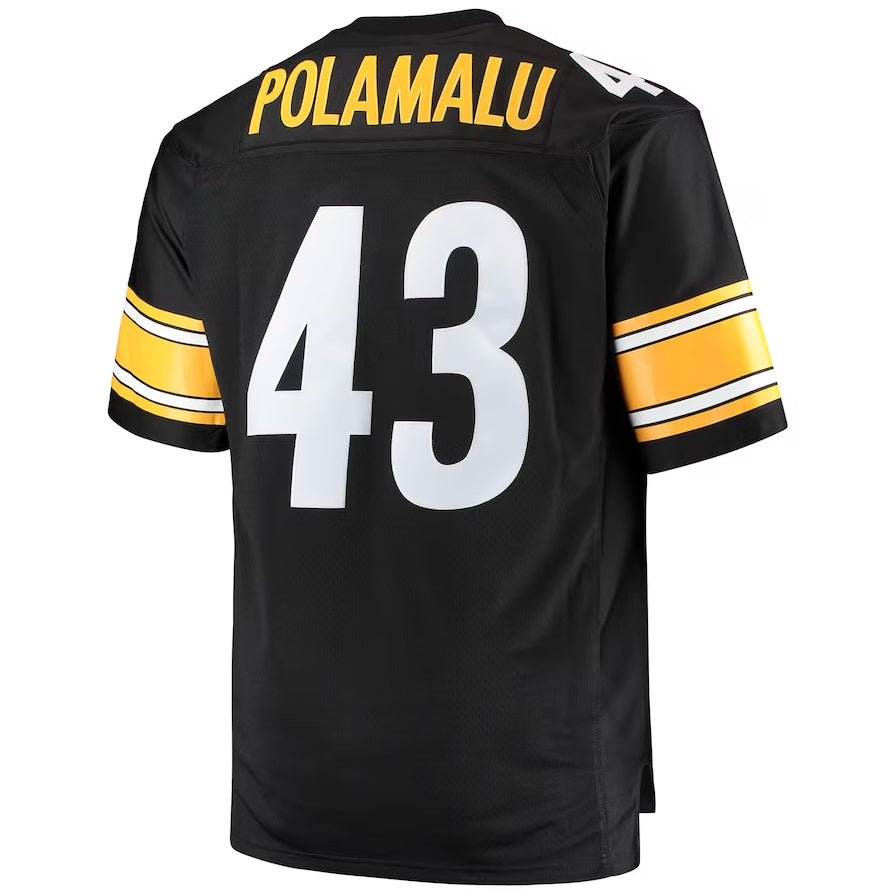 Custom #43 Black 2005 PIT Football Shirt Top