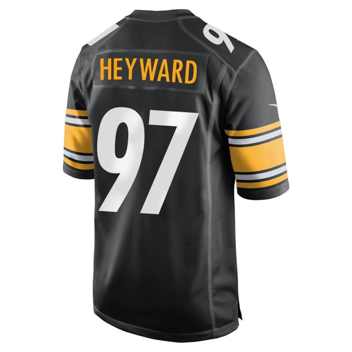 Custom #97 Black PIT Football Shirt Top