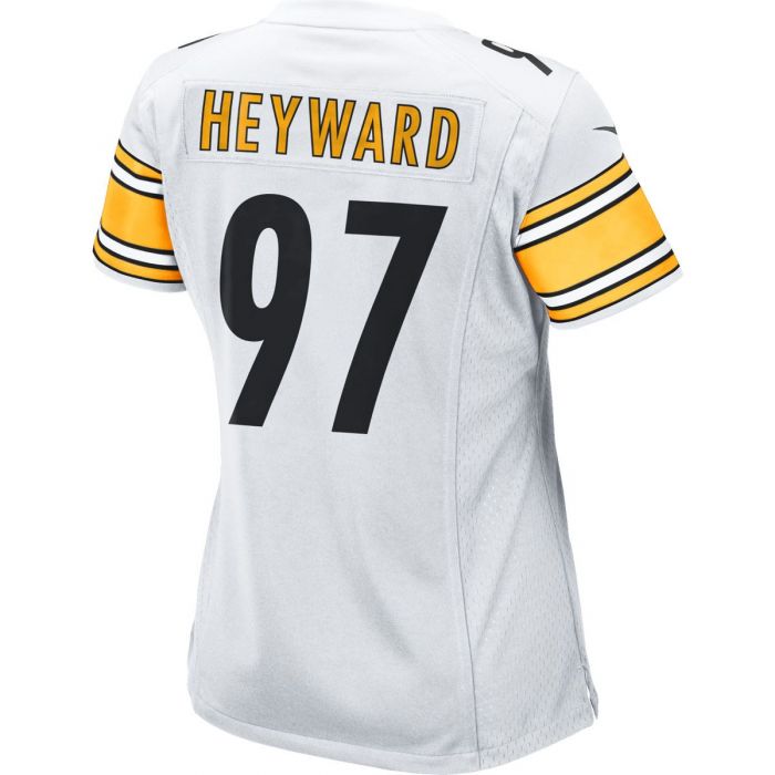 Custom #97 White PIT Football Shirt Top