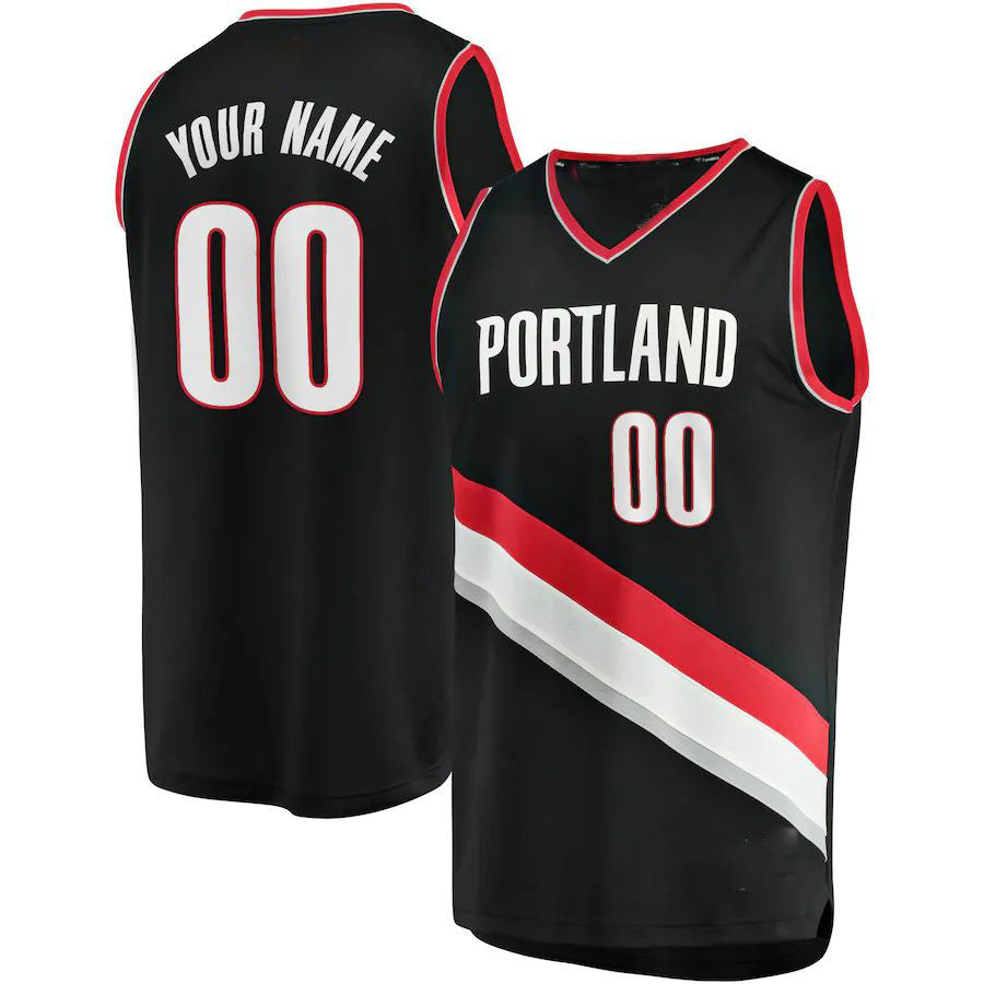 Custom Black POR Basketball Shirt Top