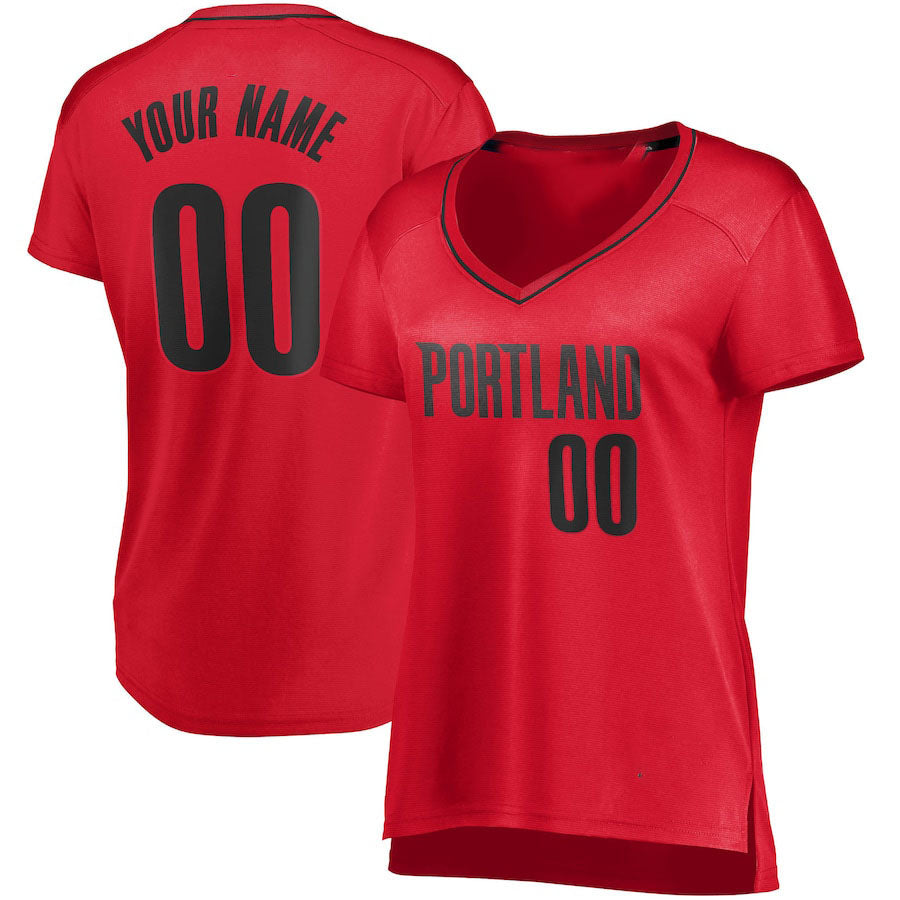 Custom Red POR Basketball Shirt Top