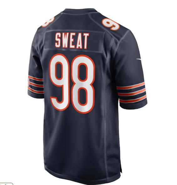 Custom #98 CHI Football Shirt Top