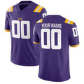 Custom Purple College Shirt Top