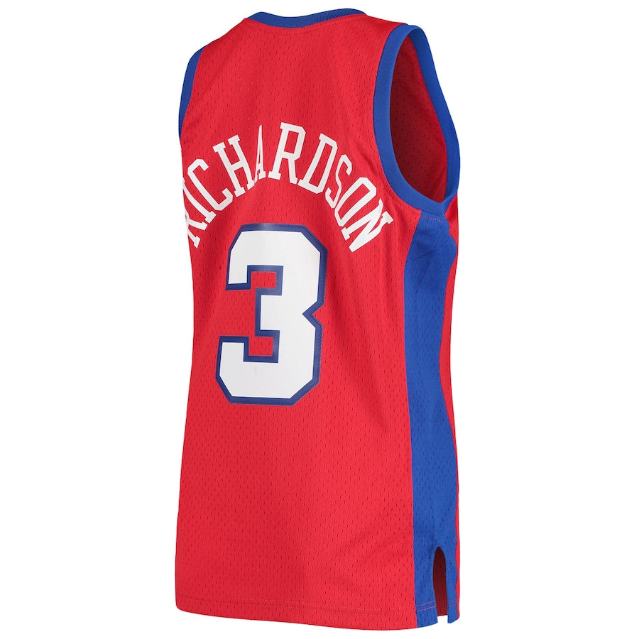 Custom #3 Red 2000 LAC Basketball Shirt Top