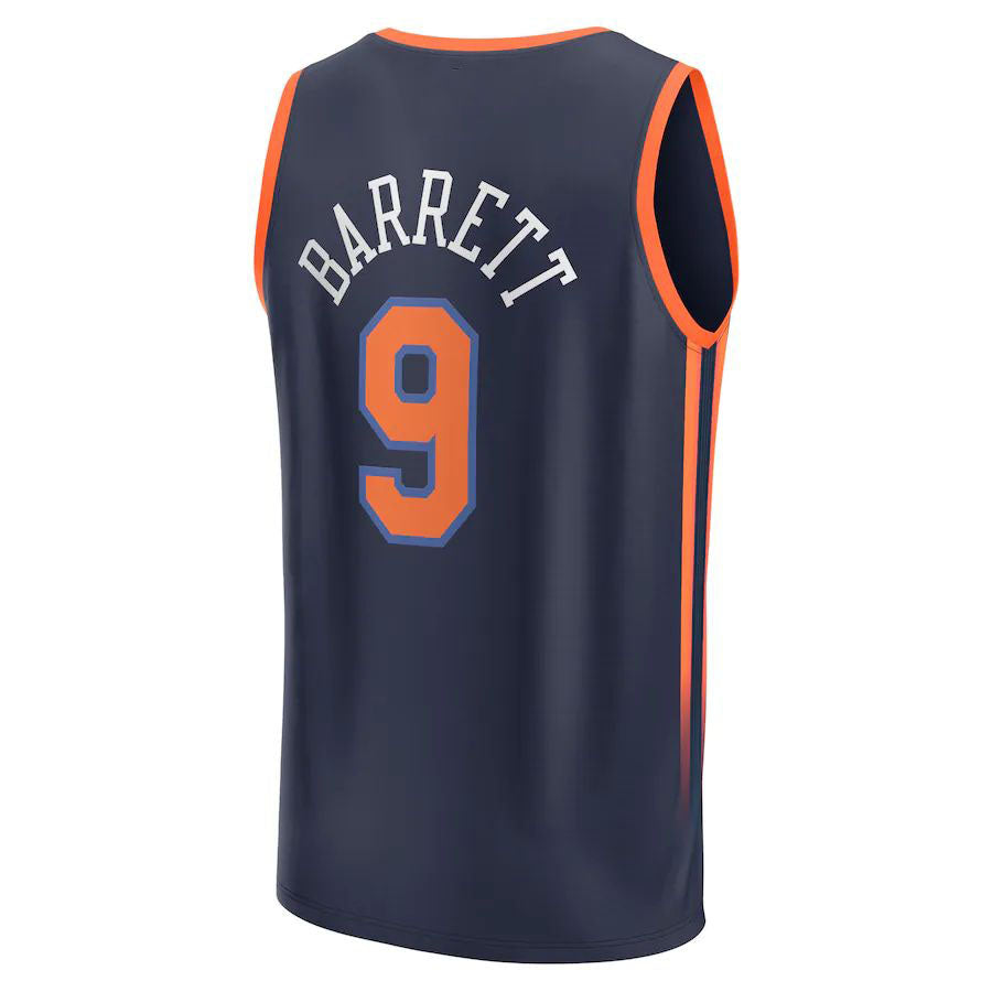 Custom #9 Navy 2022 NYK Basketball Shirt Top