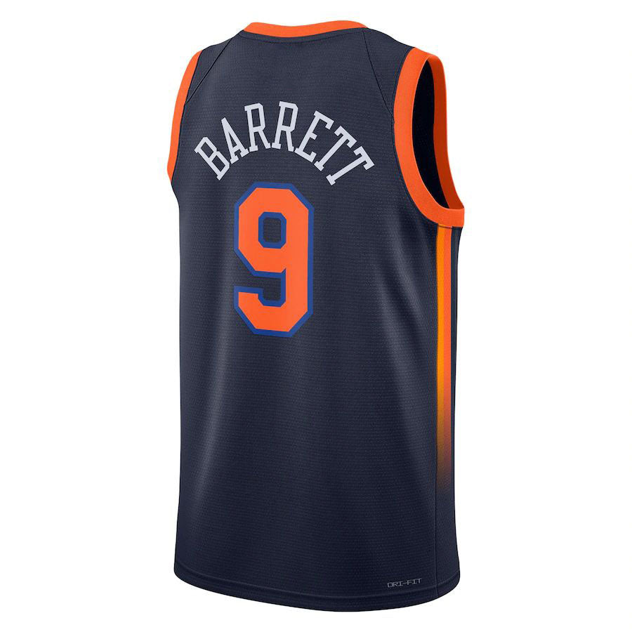 Custom #9 Navy 2022 NYK Basketball Shirt Top