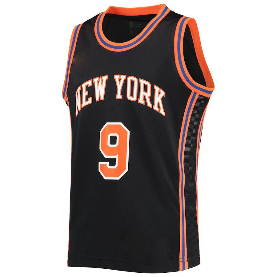 Custom #9 Black 2021 NYK Basketball Shirt Top