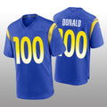 Custom #100 LAR Football Shirt Top