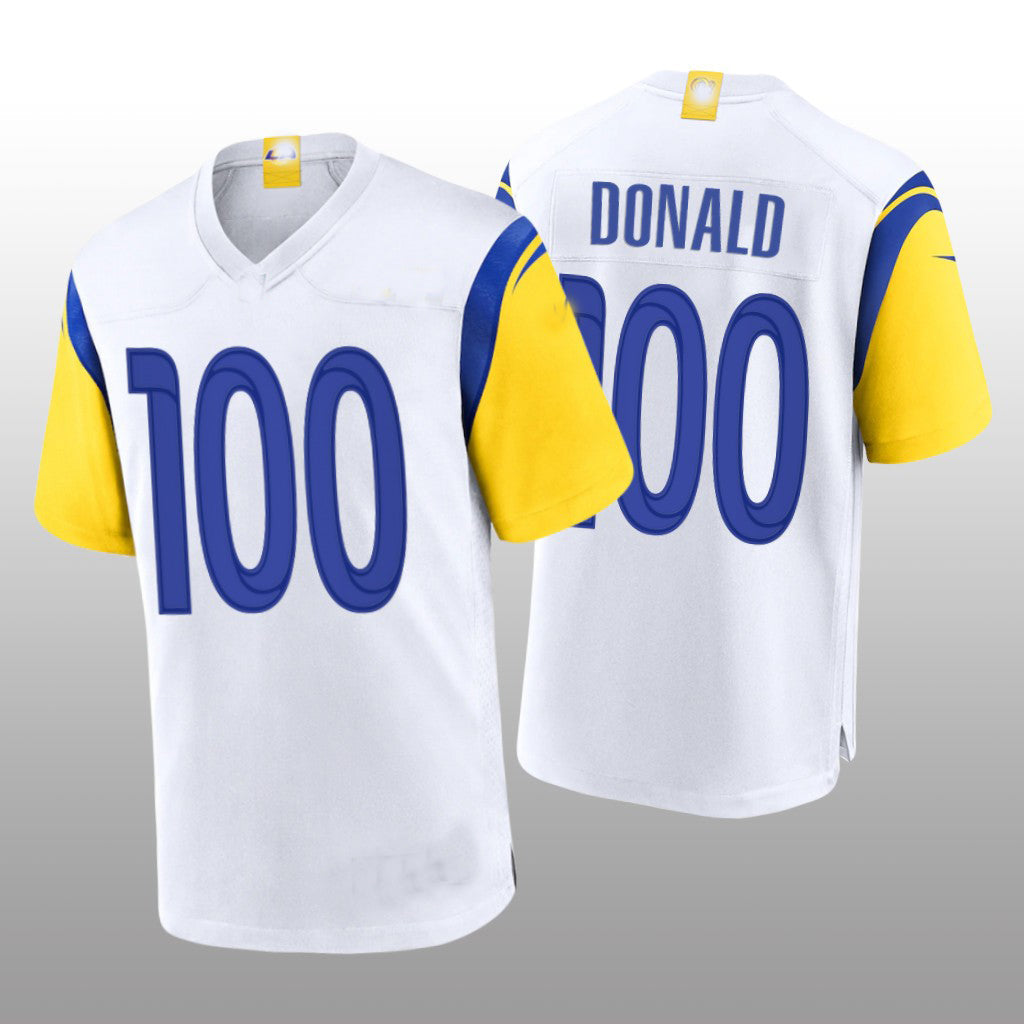Custom White LAR Football Shirt Top
