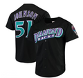 Custom #51 Black ARI Baseball Shirt Top