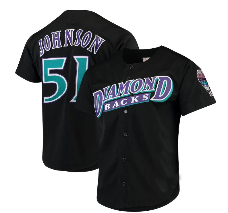 Custom #51 Black ARI Baseball Shirt Top