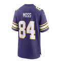 Custom #84 Purple MIN Football Shirt Top