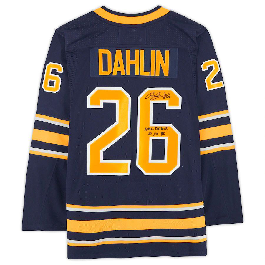 Custom #26 Navy BUF Hockey Shirt Top