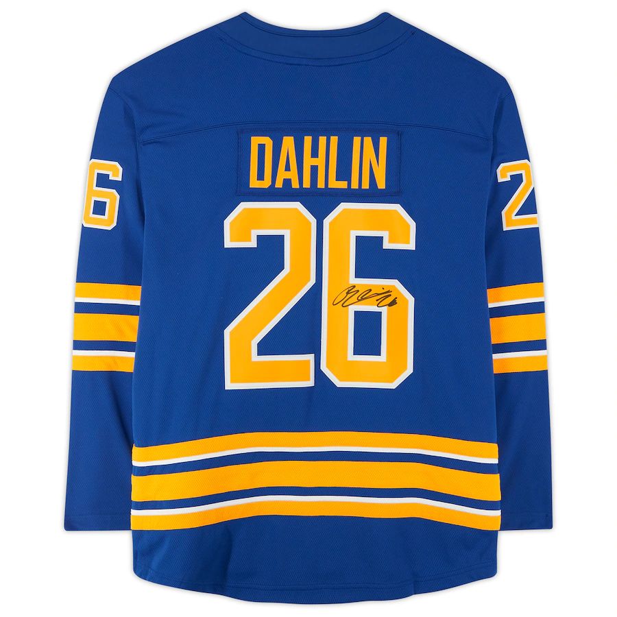 Custom #26 Royal Blue BUF Hockey Shirt Top