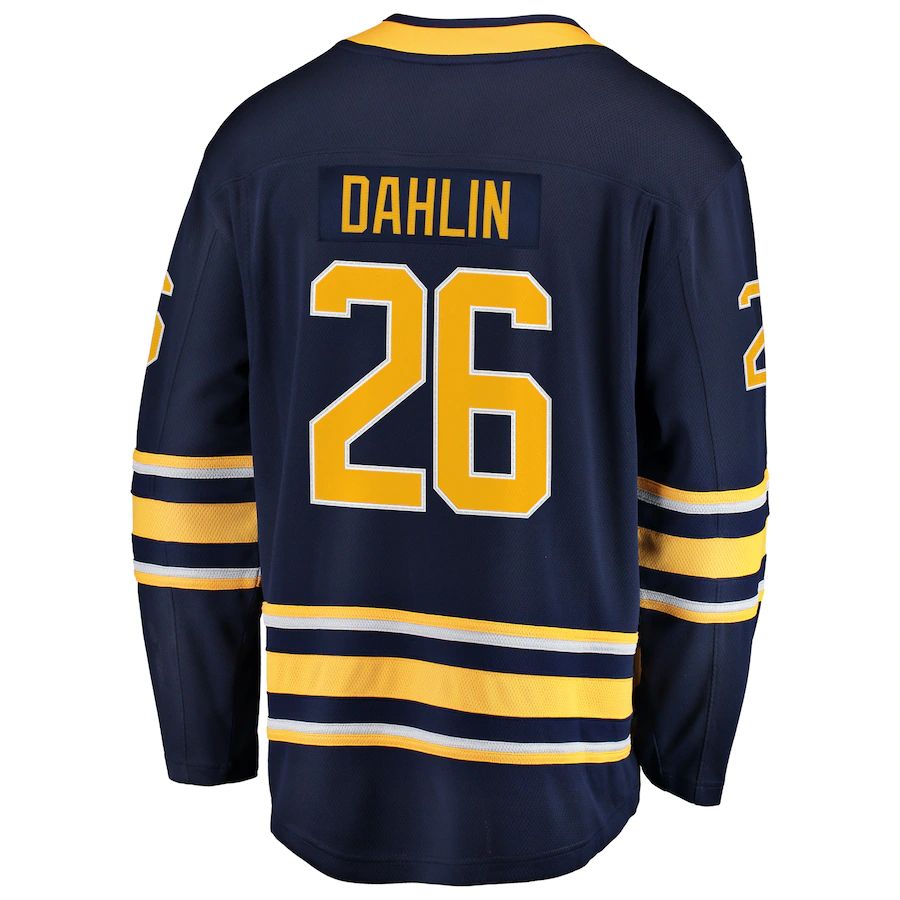 Custom #26 Navy BUF Hockey Shirt Top