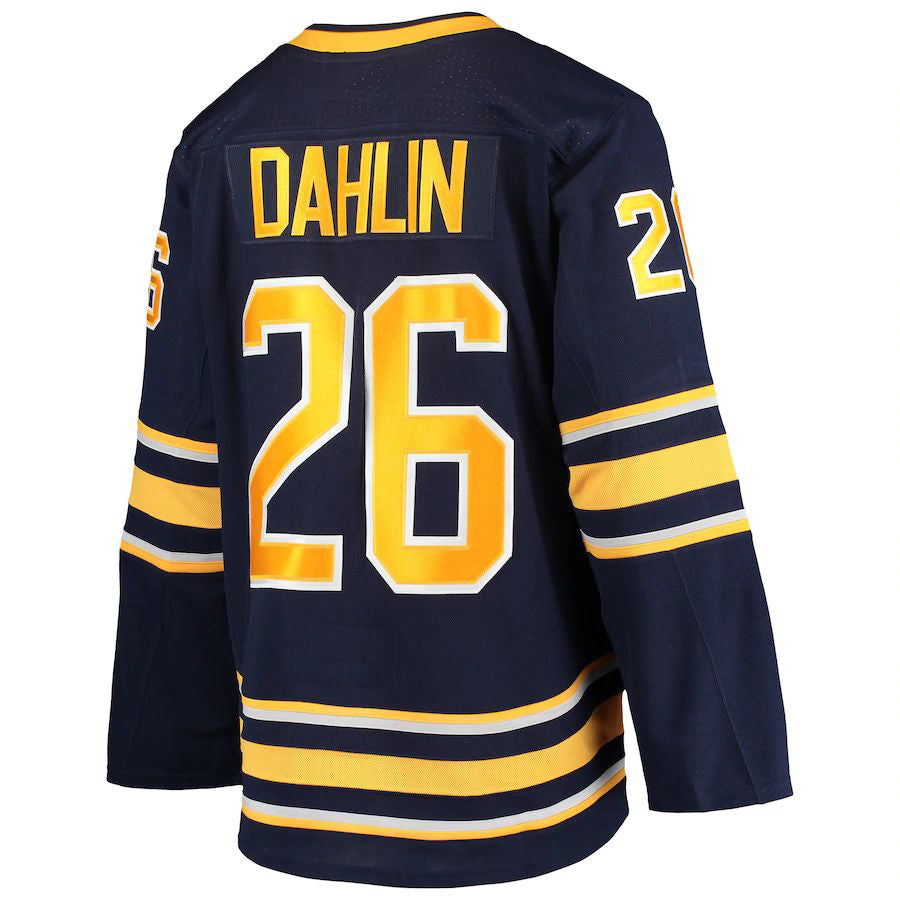 Custom #26 Navy 2020 BUF Hockey Shirt Top