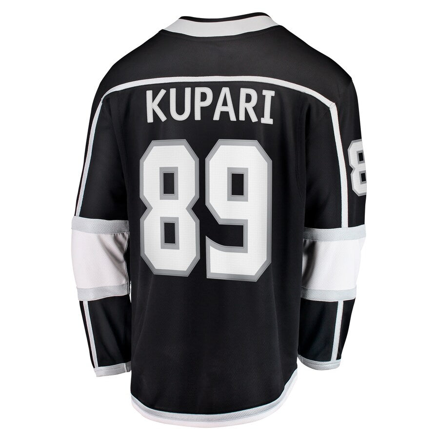 Custom #89 Black LAK Hockey Shirt Top