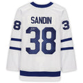 Custom #38 White TOR Hockey Shirt Top