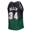 Custom #34 Black 1996 MIL Basketball Shirt Top