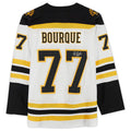 Custom #77 Black BOS Hockey Shirt Top