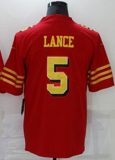 Custom #5 SF Football Shirt Top