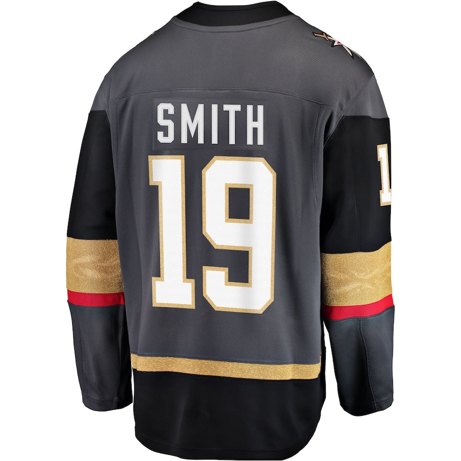 Custom #19 Gray VGK Hockey Shirt Top