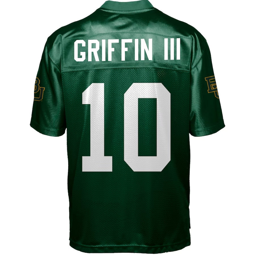 Custom #10 Green CHI Football Shirt Top