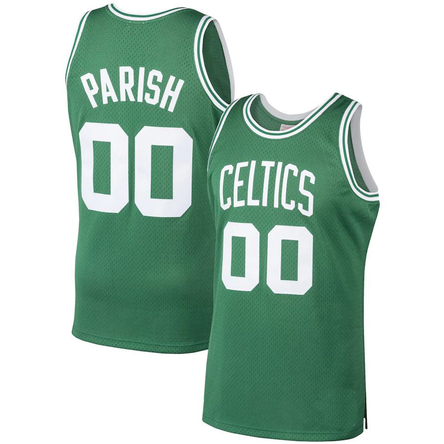 Custom #86 Green 1985 BOS Basketball Shirt Top