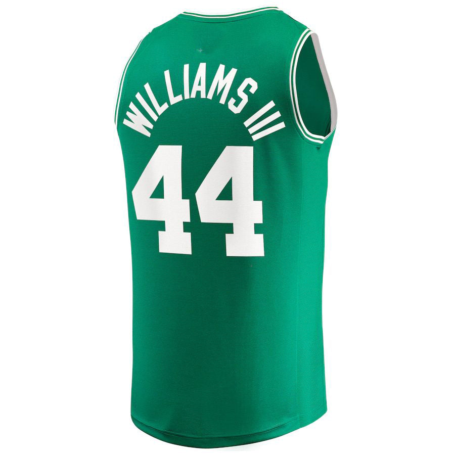 Custom #44 Green 2021 BOS Basketball Shirt Top