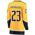 Custom #23 Gold NSH Hockey Shirt Top