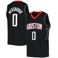 Custom #0 Black 2020 HOU Basketball Shirt Top