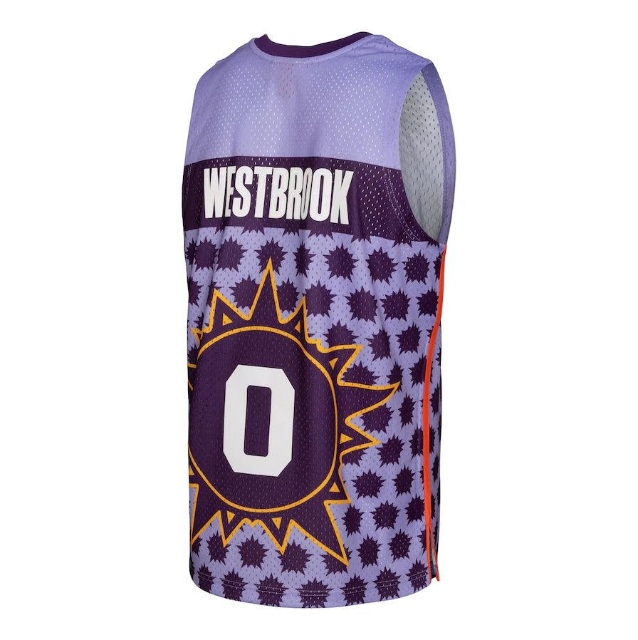 Custom #0 Purple 2009 HOU Basketball Shirt Top