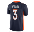 Custom #3 Navy DEN Football Shirt Top