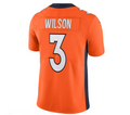 Custom #3 Orange DEN Football Shirt Top