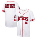 Custom White Baseball Shirt Top