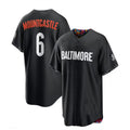 Custom #6 Black 2023 City Connect BAL Baseball Shirt Top