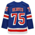 Custom #75 Blue Hockey Shirt Top