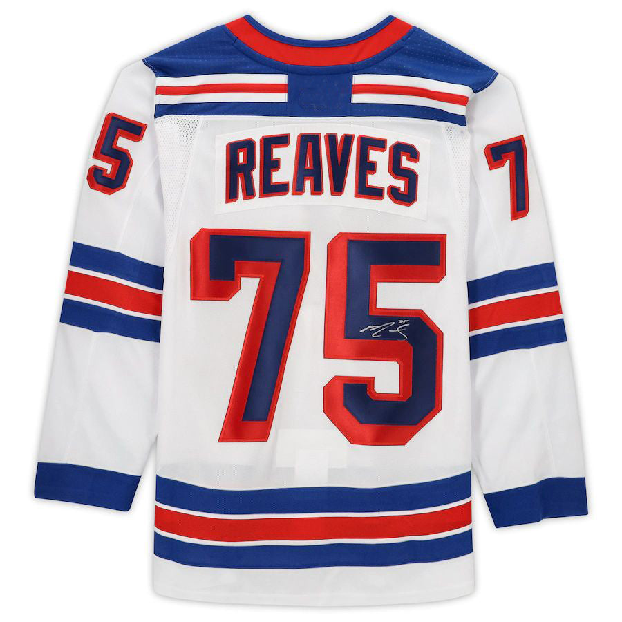Custom #75 White Hockey Shirt Top