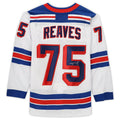 Custom #75 White Hockey Shirt Top