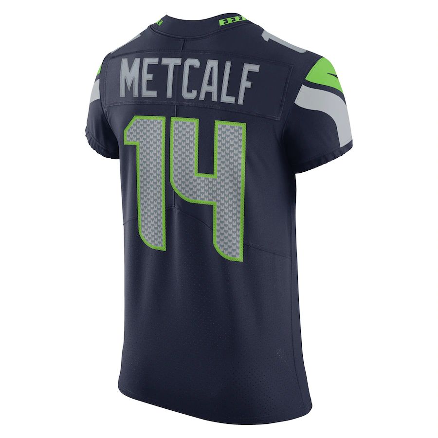 Custom #14 Navy SEA Football Shirt Top