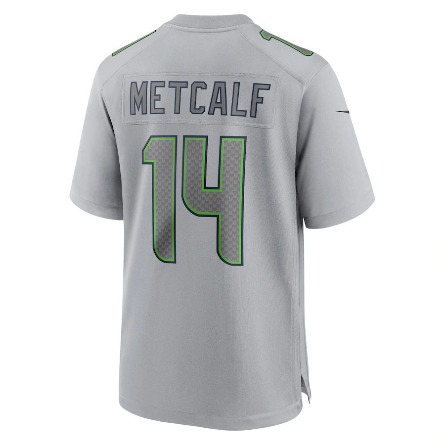 Custom #14 Gray SEA Football Shirt Top